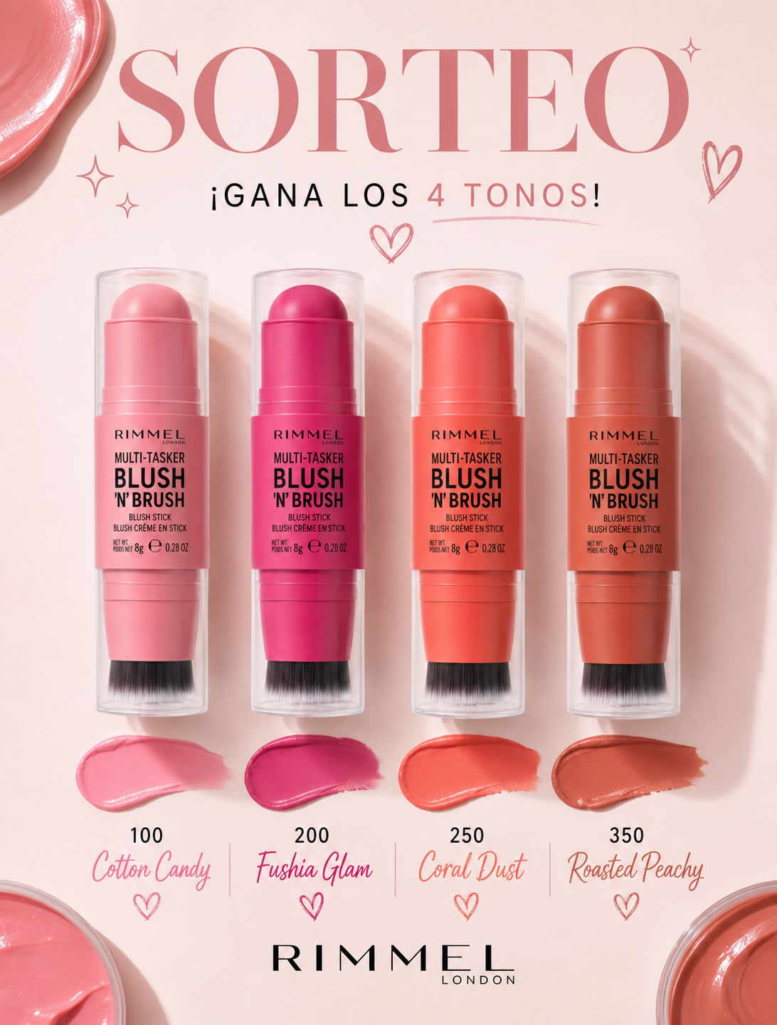 SORTEO BLUSH N BRUSH