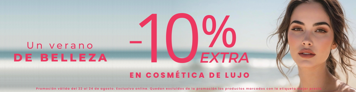 -10% EXTRA en Cosmética de Alta Gama