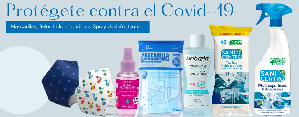 Productos para la prevención del Covid-19