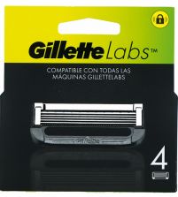 Gillette Labs 4 Recambios | 4 uds