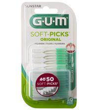 Soft-Picks Original + Fluoruro Regular/Medium 50  | 50 uds