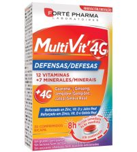 Multivit 4G Defensas 30 Comprimidos | 30 uds