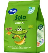 Solo Snacks de Guisantes y Maíz Eco - Bio | 40 gr