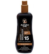 Instant Bronzer Spray Gel Sunscreen SPF15 | 237 ml