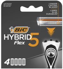 Recambio Maquinilla de afeitar Hybrid 5 Flex | 4 uds