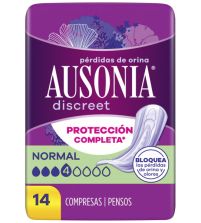 Discreet Compresa Pérdidas Orina Normal | 14 uds