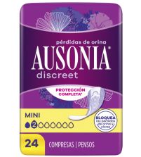 Discreet Compresa Mini | 24 uds