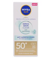 Derma Skin Clear Fluido Acabado Seco SPF50+ | 40 ml