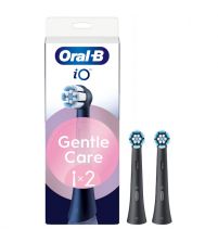 iO Gentle Care Negro Cabezales Redondos Recambio | 2 uds