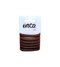 Pack de 6 Gomas Color Marrón Chocolate | 6 uds
