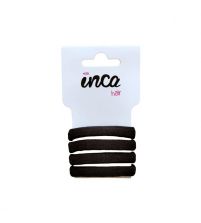 Pack de 4 Gomas Acrílicas Color Negro | 4 uds