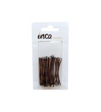 Pack 15 Horquillas Curvas Marrones | 15 uds
