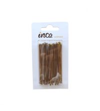 Pack 15 Horquillas Curvas Grandes Doradas 7 cm | 15 uds