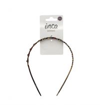 Diadema Pinchos Concha Francesa Marrón | 1 uds