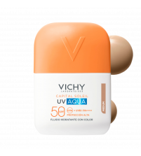 Capital Soleil UV Aqua Fluido Hidratante Tono Medio SPF50 | 50 ml