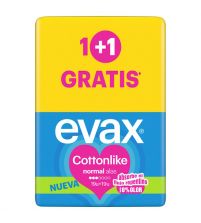 Pack Cottonlike Compresas Normal con Alas | 38 uds
