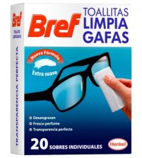 Toallitas Limpia Gafas Extra Suaves  | 20 uds
