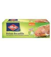 Bolsas Bocadillos con Cierre Solapa  | 50 uds