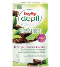 Depil Bandas Corporales Chocolate  | 12 uds