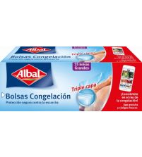 ALBAL Ultra-Zip Bolsas Congelación Incluye 20 u