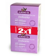 Crema Anti-Arrugas Con Aceite de Almendras 2x1  | 1 uds