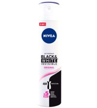 Desodorante Black & White Invisible Original | 200 ml