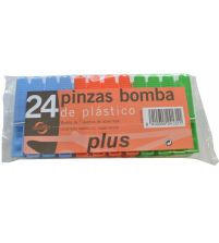 Pinzas de Plástico  | 24 uds