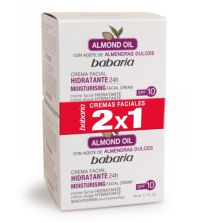 Crema Facial Hidratante Con Aceite de Almendras 2x1  | 1 uds