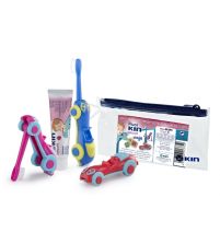 Fluor Kin Neceser Viaje Higiene Dental Infantil | 1 uds