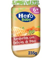 Baby Natur Verduritas con Delicias de Pavo | 235 gr