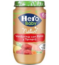 Baby Natur Verduritas con Pollo y Ternera | 235 gr