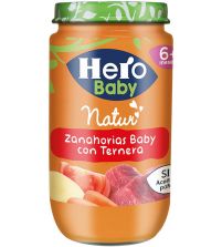 Baby Natur Zanahorias Baby con Ternera | 250 gr