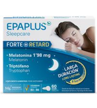 Sleepcare Melatonina Retard + Triptófano | 60 uds