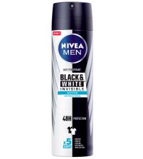 Desodorante Men Black & White Invisible Active | 200 ml