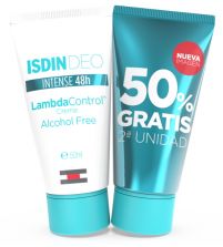 Pack Deo LambdaControl Crema 48h Sin Alcohol Duplo | 100 ml