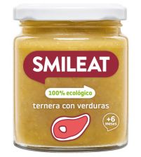 Potito Ternera con Verduras Ecológico + 6 meses  | 230 gr