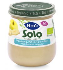 Baby Solo Manzana Plátano y Yogurt  | 120 gr