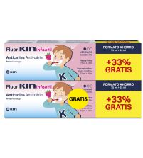 Fluor Kin Junior Pasta Dentífrica Anticaries Fresa  | 200 ml