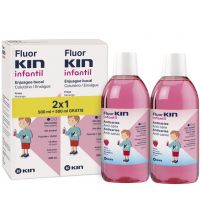 FluorKin Infantil Enjuague Bucal Fresa  | 1.000 ml