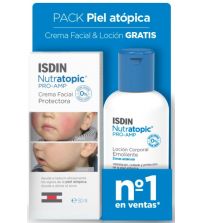 Pack Nutratopic Pro AMP Crema Facial + Loción Corporal | 50 ml