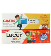 Lacer Junior Gel Dental Sabor Fresa + Regalo | 75 ml