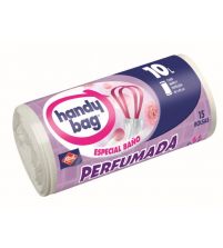 Handy Bag Bolsa de Basura Baño Perfumada 10 l  | 15 uds