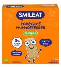 Panecillos Multicereales Plátano y Calabaza Ecológicos | 60 gr