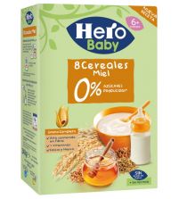 Baby Papilla 8 Cereales Miel  | 340 gr