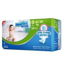 Pañales Premium Comfort Talla 4 Maxi · Moltex · 50 unidades