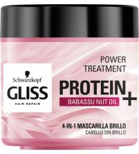 Mascarilla Power Treatment Protein Cabello sin Brillo | 400 ml