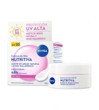 Crema de Día 24 H SPF 30 Hidratación Piel Seca Sensible | 50 ml