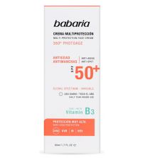 Crema Multiprotección Facial Antiedad Antimanchas SPF 50 + | 50 ml