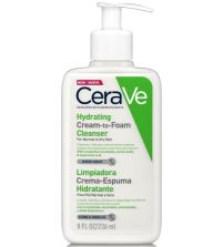 Limpiadora Crema-Espuma Hidratante Piel Normal y Seca  | 236 ml