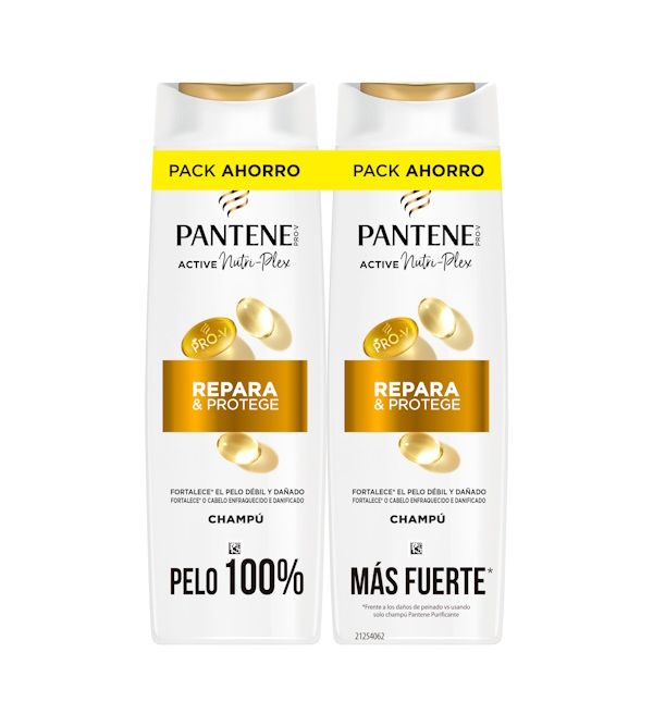Pro-V Repara y Protege Active Nutri-Plex Champú Duplo | 650 ml